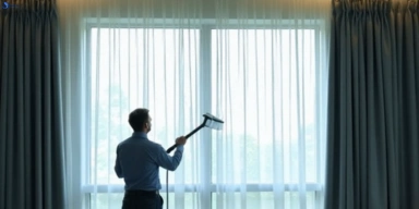 Commercial curtain stain removal service eumemmerring-vic hotels offices restaurants